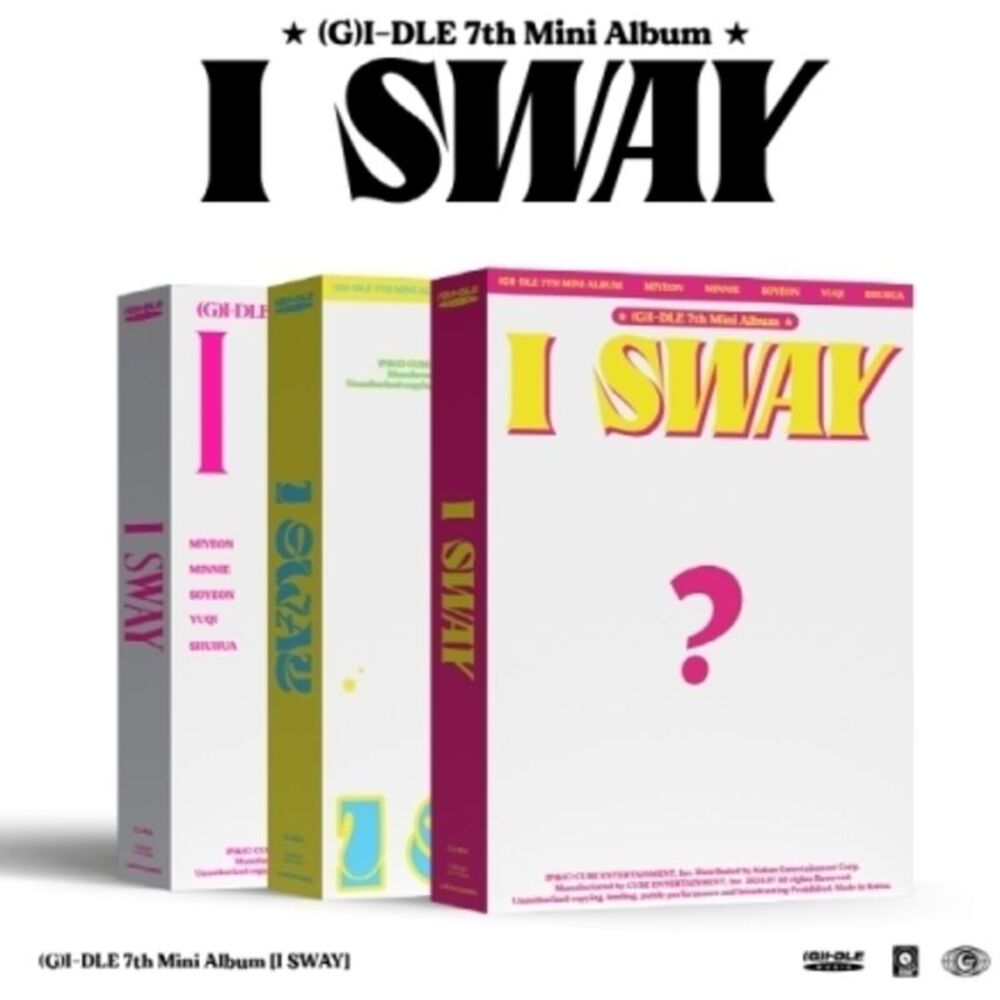 (G)I-Dle - I Sway - Random Cover - incl. 64pg Booklet, 12pg Lyrics Book,